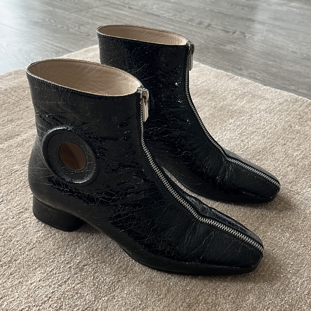 ANINE BING black booties